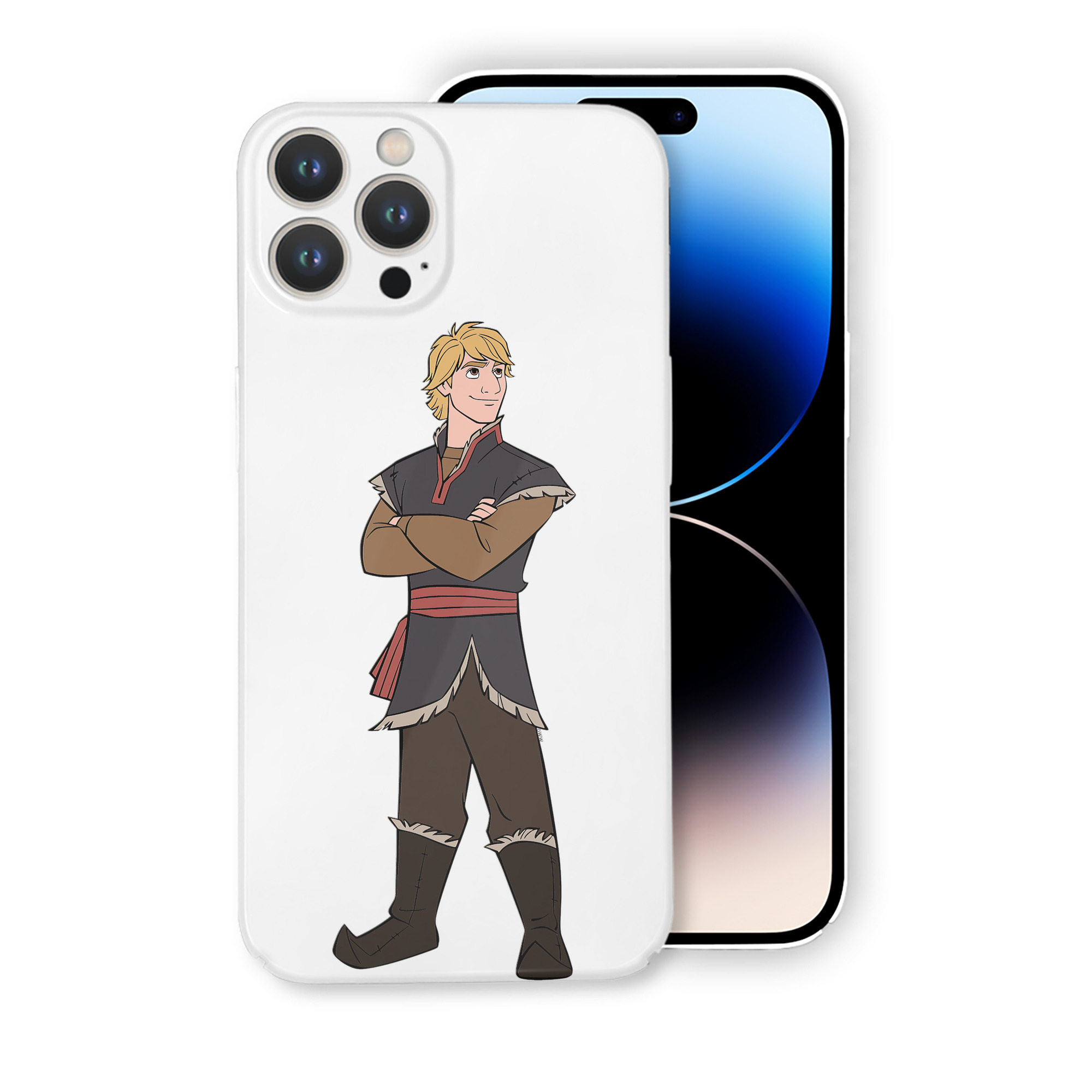 （画像用） アナと雪の女王 アンナ エルサ Frozen Anna Elsa 【iPhone 14シリーズ対応】ハードケース